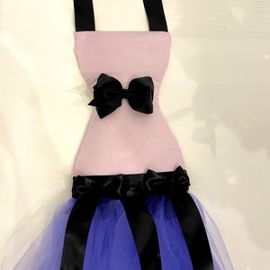 Cute purple tutu bow holder